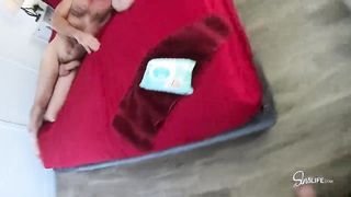 Kolumbiai milf mami análba baszva