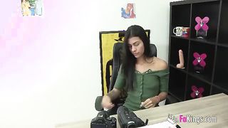 Amatőr latina tini hölgyemény castingja