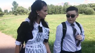 Tapasztalatlan pasi popsiba dug