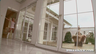 Private com - Jessica Moore durván popóba rakva