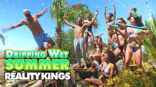 REALITY KINGS - Durva gangbang a kertben