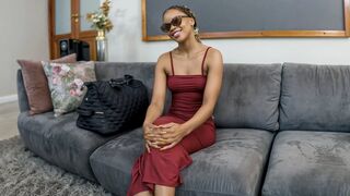 Amatőr keni hölgyemény elveszti az ösztönét, mikor előhúzom méretes durva faszomat