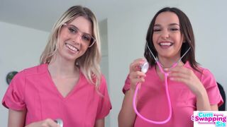 Rissa May és Jill Kassidy doktorok játéka a mostohabácsi ondó ellenőrzésére