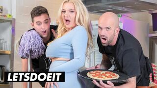 Miss Jackson forró anál szexelése méretes farka konyhai séfekkel