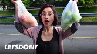 Szexy kolumbiai milf luna castillo megtörve non-stop puncifúrástól