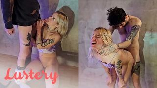 Világos Szőke amatőr pár dug előtte a saját szexfilmjükben