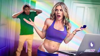 Cory Chase hatalmas seggét a nevelő fiatal káró megdugja