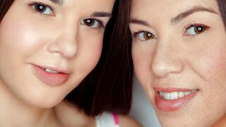 Baby Jewel és Tiffany Doll forró leszbi játék a hitachi tárgyával