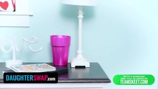 Nevelő lányok forró cumizása apa farkán