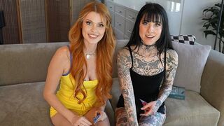 Játékos szobatársak csábító alkalmazással szerezzek harmadikat - awlivv, Elly Clutch