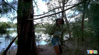 Yngr - néger tini Hazel Grace-t megdugja Sean Lawless a szabadban