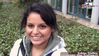 Német tini szüzet csábít el az legelső castingon