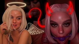 Dögös nevelő anya és nevelő fia megbassza a feleséget - 4. rész