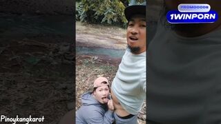 Nya picsája vadul cumizza a dákót a folyóparton, majdnem lebuktunk