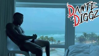 Hurrikán idején magányos dugás south beach-en