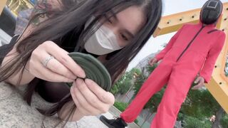 Swag daisybaby rendesen dug a squid game felnőtt verziójában