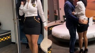 Végre megbasztam a hatalmas tőgyes hatalmas seggű milf titkárnőmet a hotel szobában